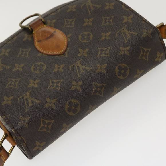 LOUIS VUITTON Monogram Saint Cloud GM Shoulder Bag M51242 LV Auth 38691 - Picture 6 of 10